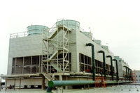 無填料冷卻塔廠玻璃鋼制品